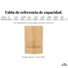 Pack 100 bolsas ziploc papel kraft con visor 26x18cm - Imagen 2