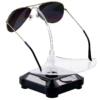 Exhibidor giratorio solar para lentes 10cm