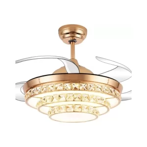 ventilador de techo aspas rectractiles