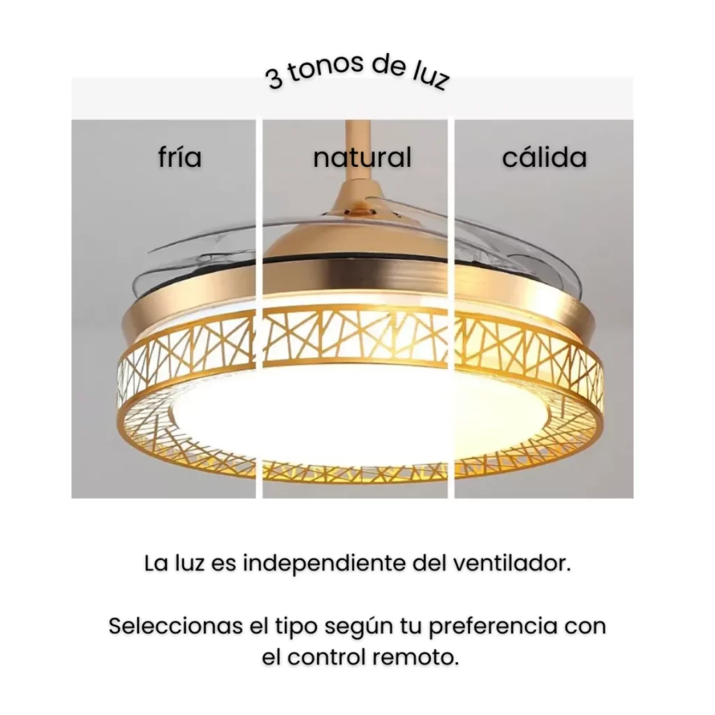 ventilador retractil de techo